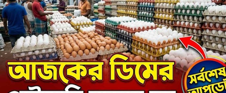 আজকের ডিমের পাইকারি বাজার দর ২০২৬: হালনাগাদ তথ্য ও ক্রয় সচেতনতা