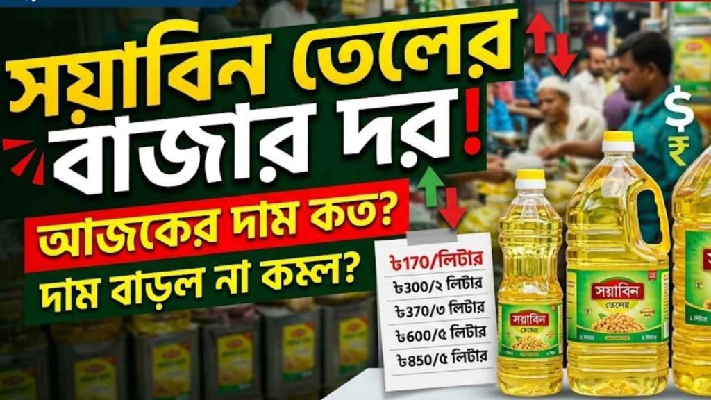 সয়াবিন তেলের বাজার দর