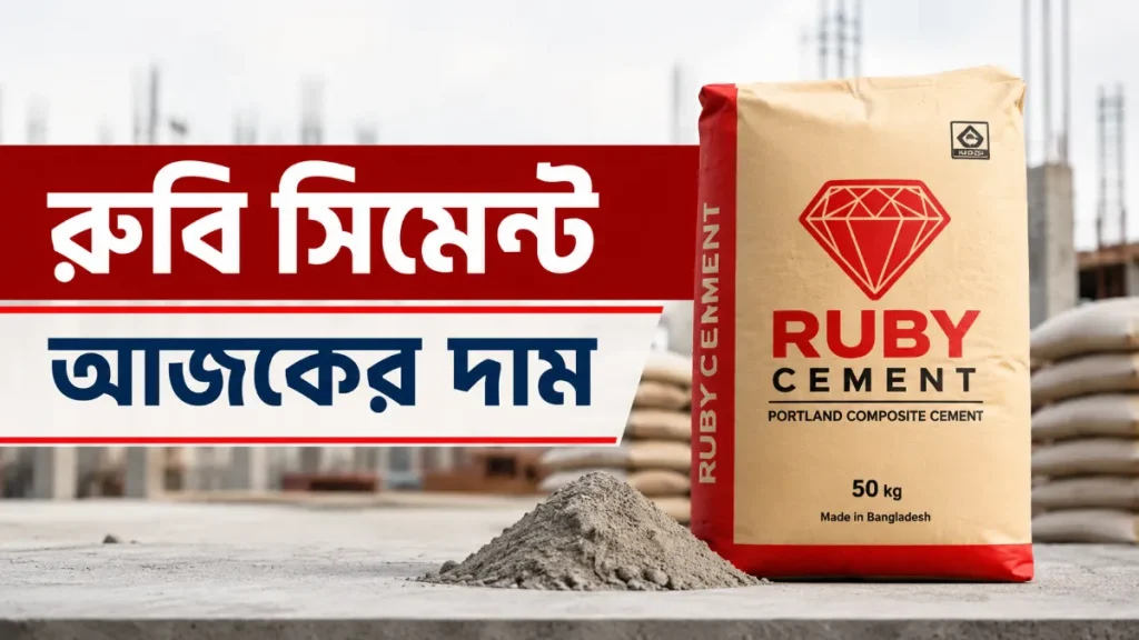 রুবি সিমেন্ট আজকের দাম